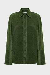 LUMIÈRE SLEEVES SHIRT GREEN