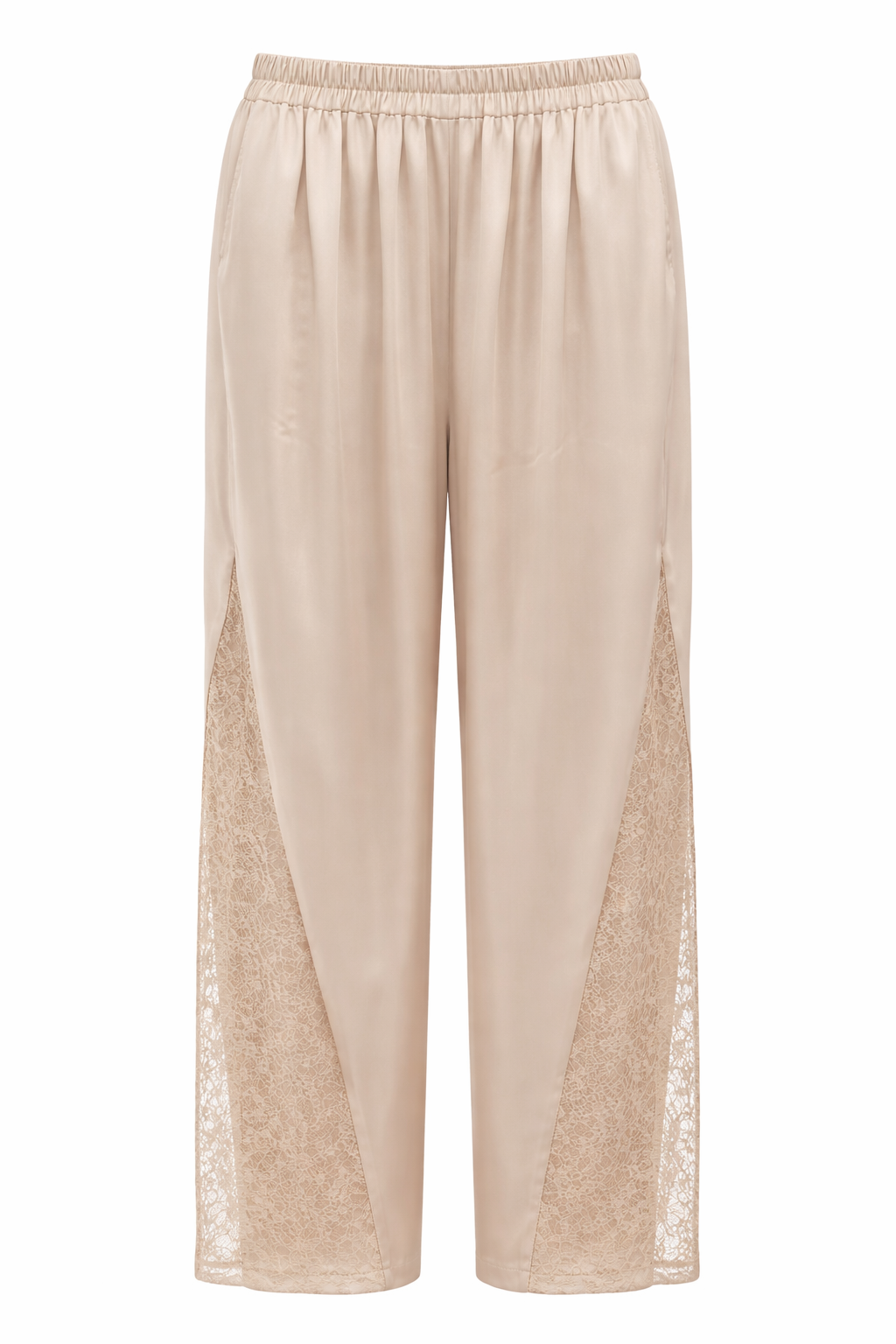 Trouser Jane Lace|سروال Jane Lace Beige