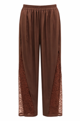 Trouser Jane Lace|سروال Jane Lace Brown