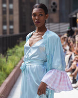 Dress Cara Ruffly Pool Light Green | فستان نسائي