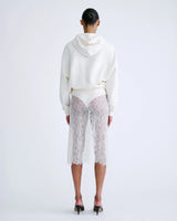 MIA MID-WAIST SKIRT WHITE