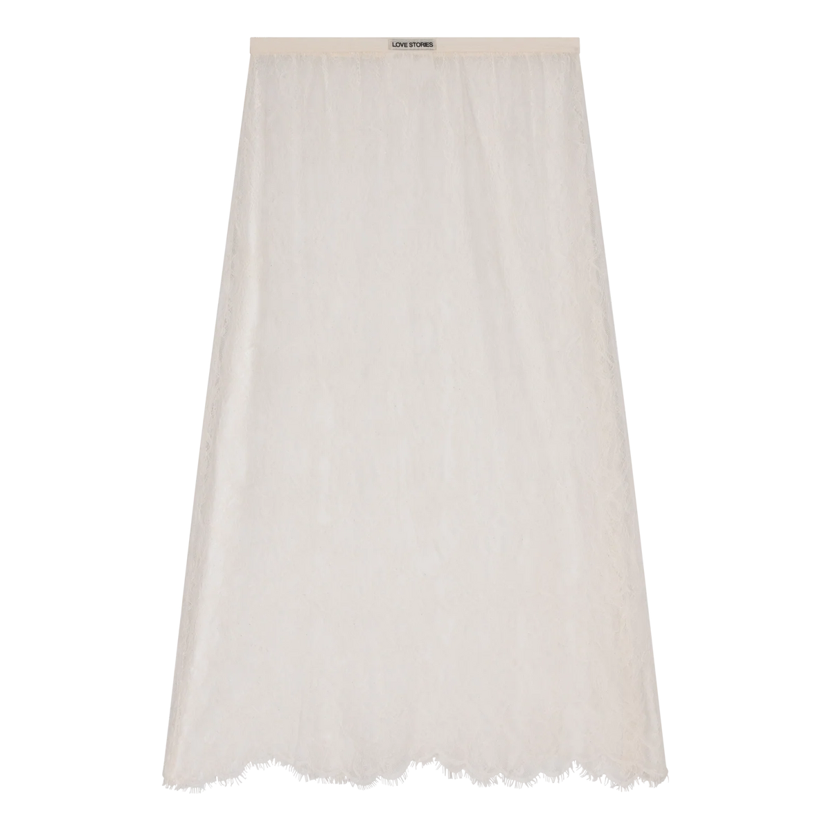 MIA MID-WAIST SKIRT WHITE