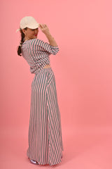 Nalu Stripes Skirt | نورة المرأة