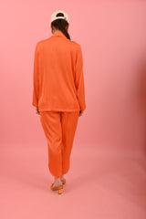 Jben Jacket Orange | بذلة نسائية