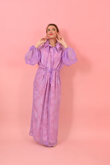 Bayt Dress Lilac Tie and Dye| فستان نسائي