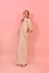 Grace Dress Pink Embroidery | فستان نسائي Grace