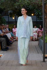 Cardigan Marley Roses Blue Gradient | بلوزة نسائية Marley