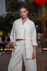 Trouser Jackomo Tweed Astrology Gemini |سروال Tweed