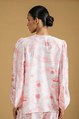 Shirt Curtia Lace Jouy | بلوزة نسائية Curtia Lace Jouy