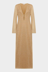 LUMIÈRE O-LONG KAFTAN GOLD