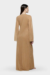 LUMIÈRE O-LONG KAFTAN GOLD