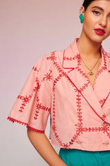 Roxy Shirt Pink | قميص نسائي