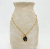 Despina Pearl Necklace 24k