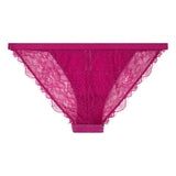 Wild Rose Hot Pink Briefs | الملابس الداخلية الدانتيل