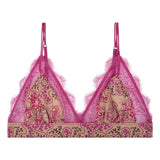 Love Lace Berry Purple Bra | الملابس الداخلية الدانتيل