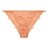 Wild Rose Coral Briefs | الملابس الداخلية الدانتيل