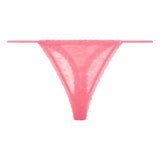 Roomie Pink Thong | الملابس الداخلية الدانتيل