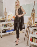 Top Callisto Vest Iaera Black | أعلى النساء