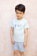 Kids' T-Shirt Carnet de Voyage - Mint | تي شيرت