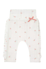 Baby Leggings "Mon Premier trousseau" - Ecru | سروال ضيق