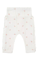Baby Leggings "Mon Premier trousseau" - Ecru | سروال ضيق