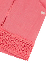 Girls Shorts Bloomer - Pink | سروال قصير