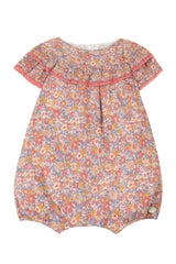 Baby Jumpsuit Flower - Pink | بذلة