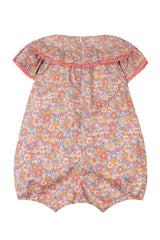 Baby Jumpsuit Flower - Pink | بذلة