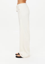Bow N Arrow Nova Flare Pant, Neutral Jacquard Wide Leg