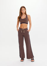The Upside Crossroad Juniper Knit Pant - Geo Organic Cotton