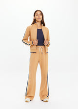 THE UPSIDE Women's Margot Zip Jacket: Ochre Yellow, Slim Fit, Activewear