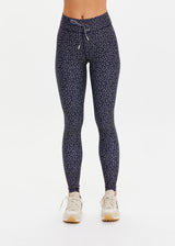 The UPSIDE Starlet 28-inch Leggings: Recycled Super Soft, Starry Night Activewear Pants