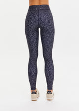 The UPSIDE Starlet 28-inch Leggings: Recycled Super Soft, Starry Night Activewear Pants