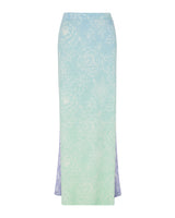 Skirt Renata Astrology Blue Gradient Knit | تنورة Renata