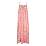 Apricot Pink Slip Dress | فستان النوم - Maison Clad