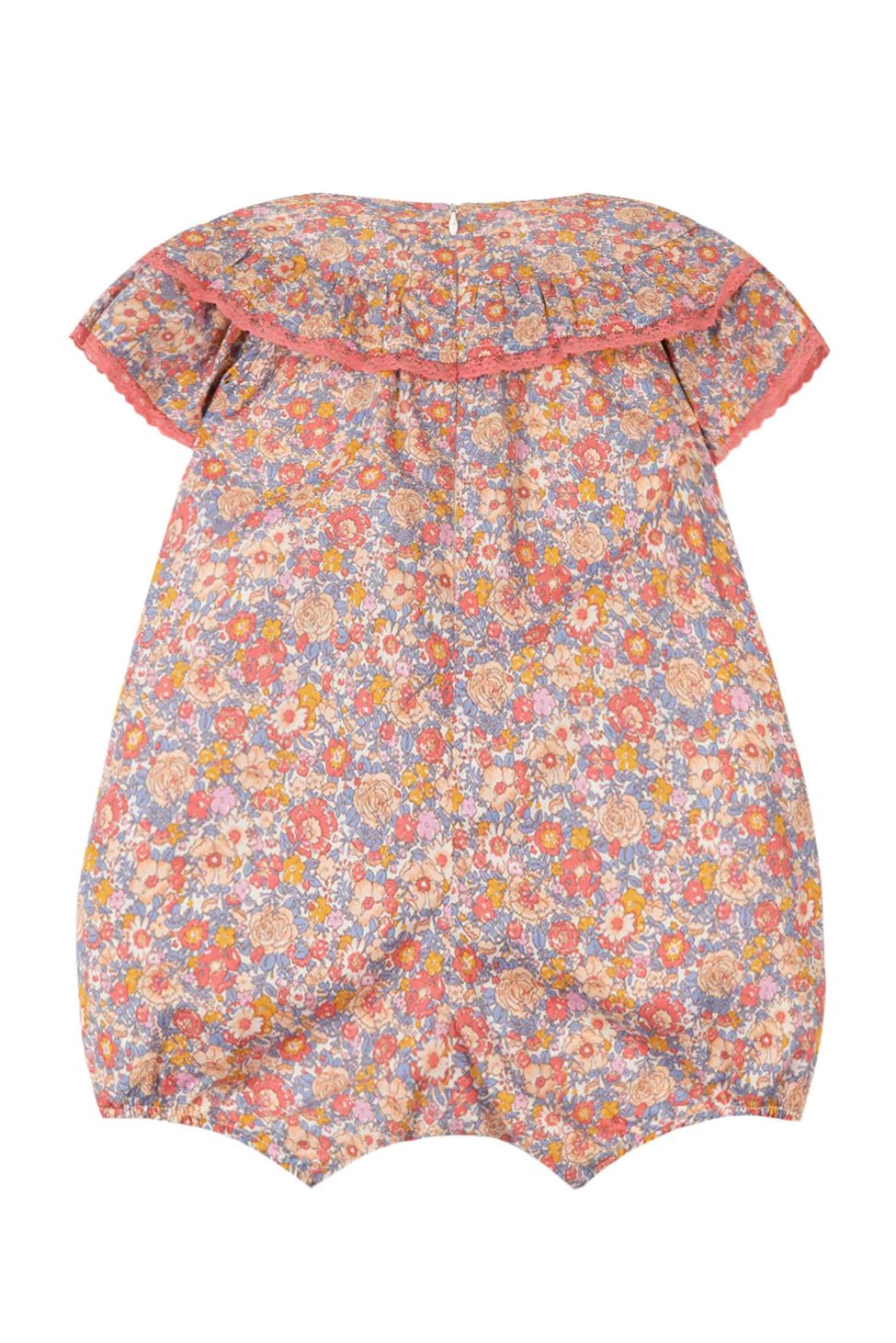 Baby Jumpsuit Flower - Pink | بذلة - Maison Clad
