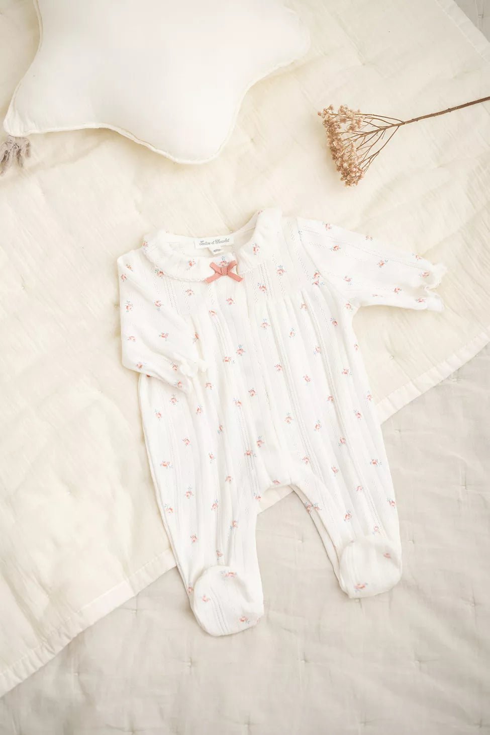 Baby Pyjama Nuit - Ecru | بيجامة - Maison Clad