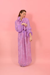 Bayt Dress Lilac Tie and Dye| فستان نسائي - Maison Clad