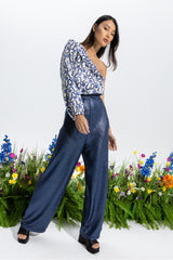 Emy Asymetrique Blouse Snake | أعلى النساء