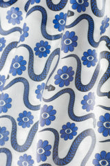 Emy Asymetrique Blouse Snake | أعلى النساء