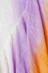 Tie & Dye Blouse Lila | أعلى النساء