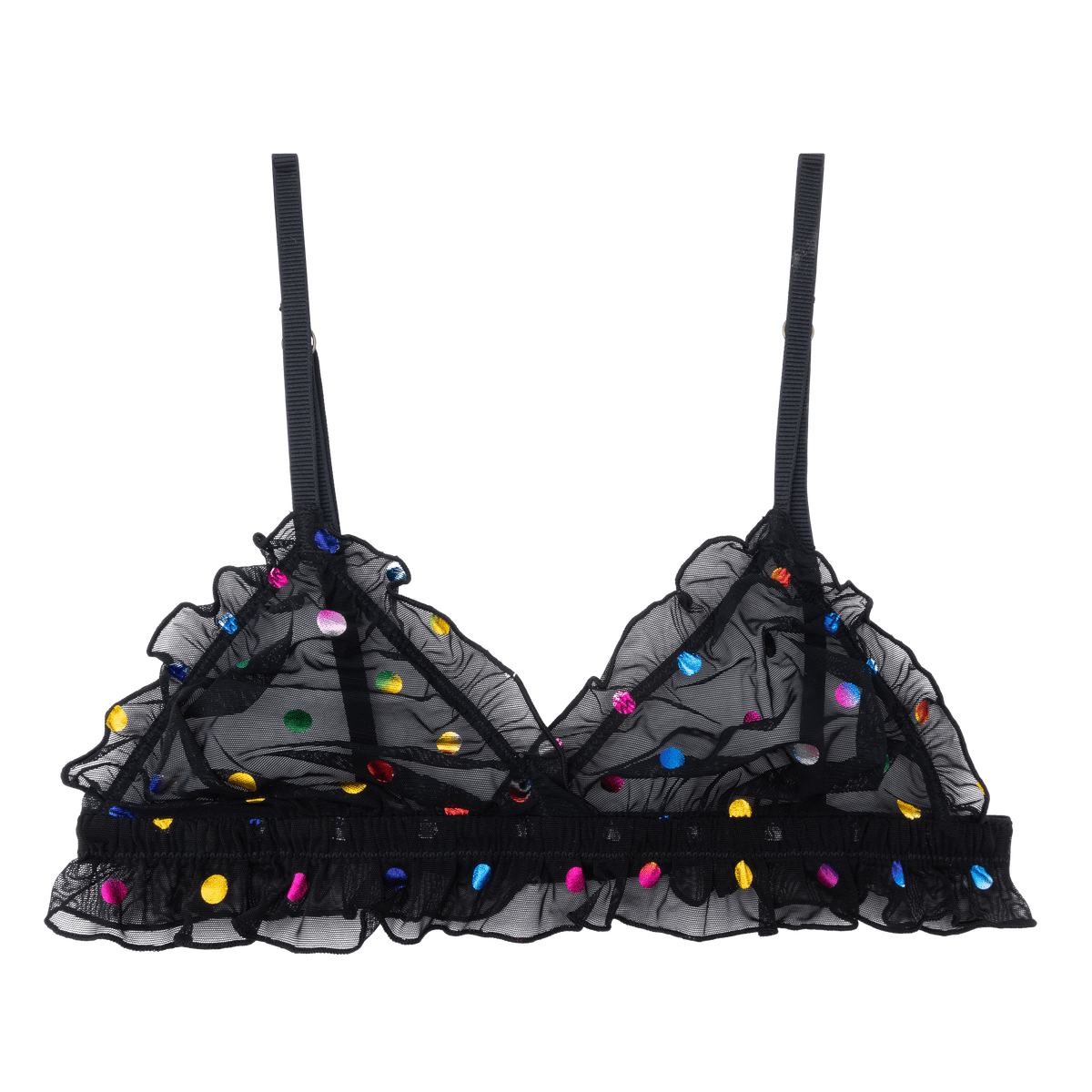 Bra Reggipetto Black Multi - Reggipetto صدرية - Maison Clad