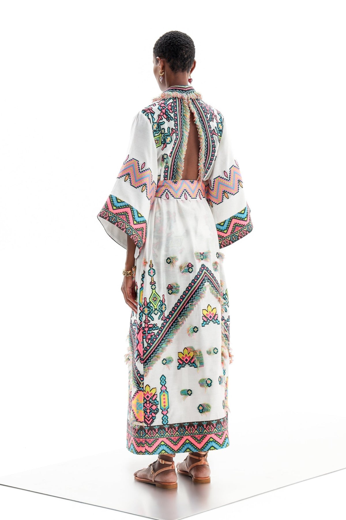 Caftan Dress Castalia Althea| فستان نسائي - Maison Clad