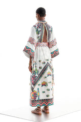 Caftan Dress Castalia Althea| فستان نسائي - Maison Clad