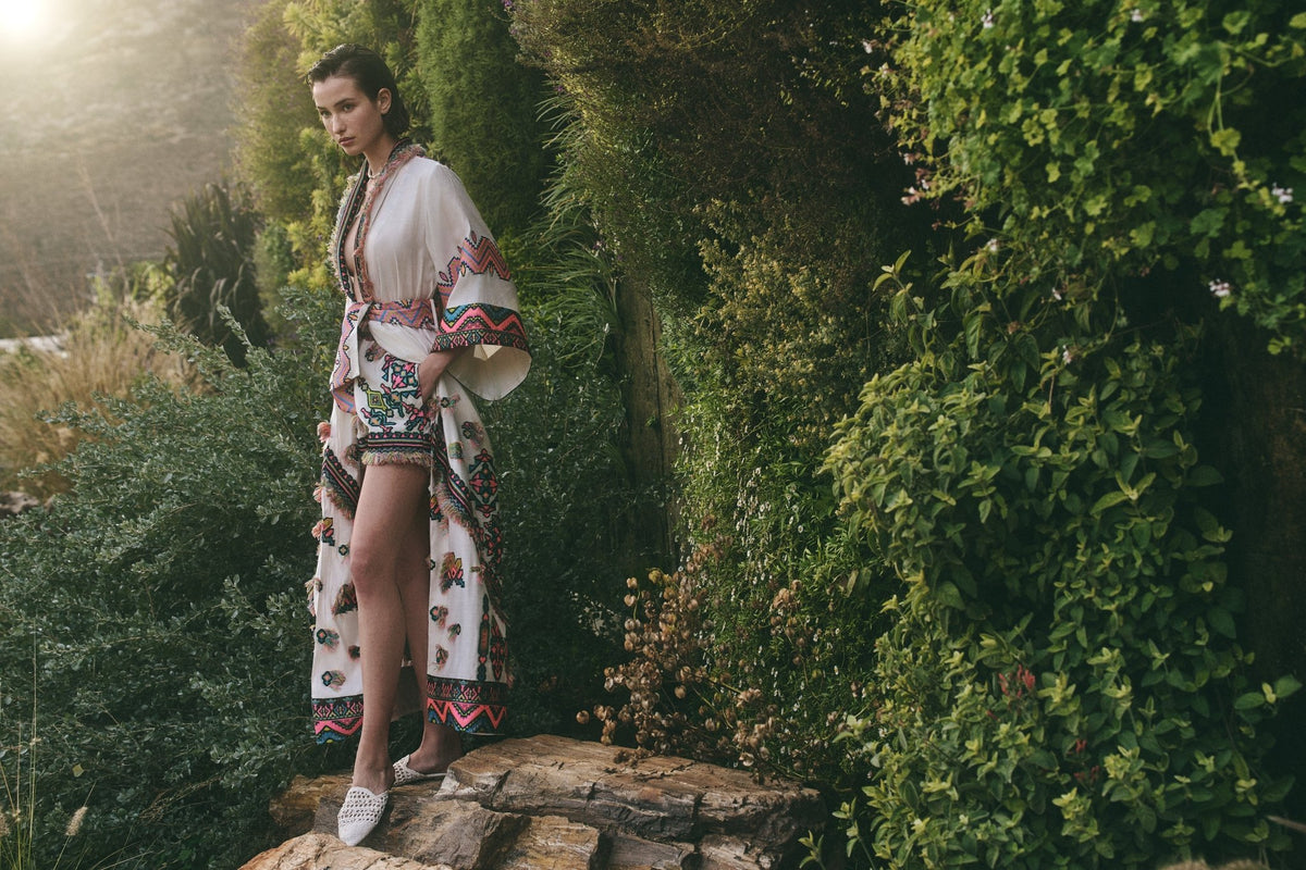 Caftan Dress Castalia Althea| فستان نسائي - Maison Clad