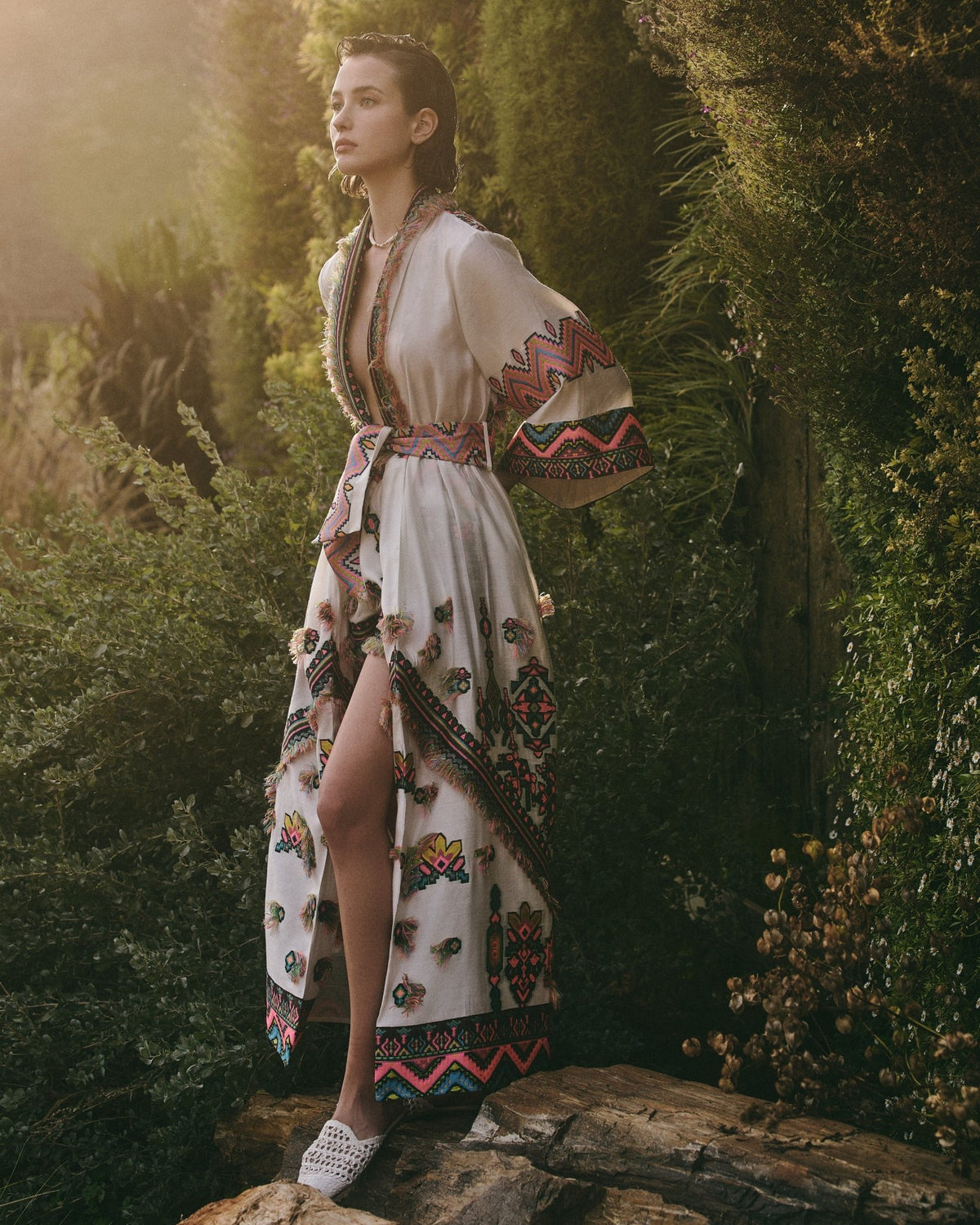 Caftan Dress Castalia Althea| فستان نسائي - Maison Clad