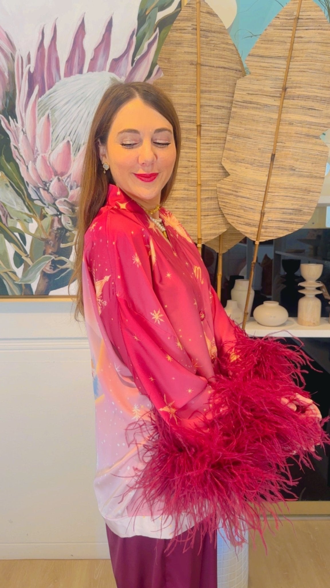 Cardigan Marley Plumage Aspen Astro | بلوزة نسائية Marley Plumage - Maison Clad