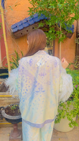 Cardigan Marley Plumage Bandana Gradient Capricorn | بلوزة نسائية Marley Plumage - Maison Clad