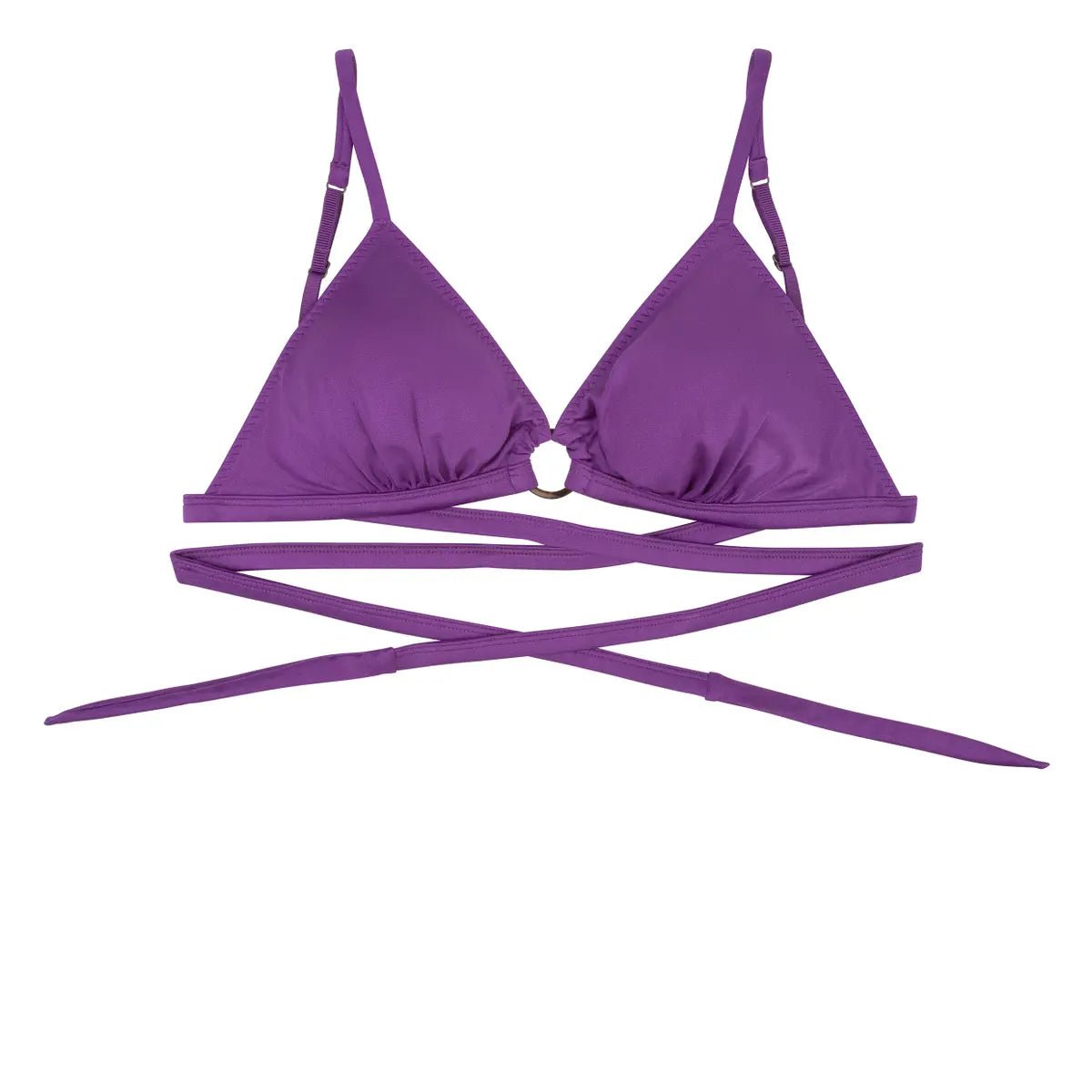 Carly Purple Bikini Top | ملابس سباحة نسائية - Maison Clad