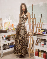 Cut Out Heliadora Black Callisto| فستان نسائي - Maison Clad